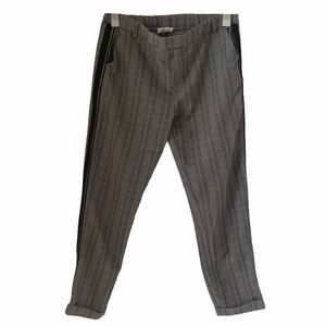 Love + Harmony Plaid Pants with Side Strip…